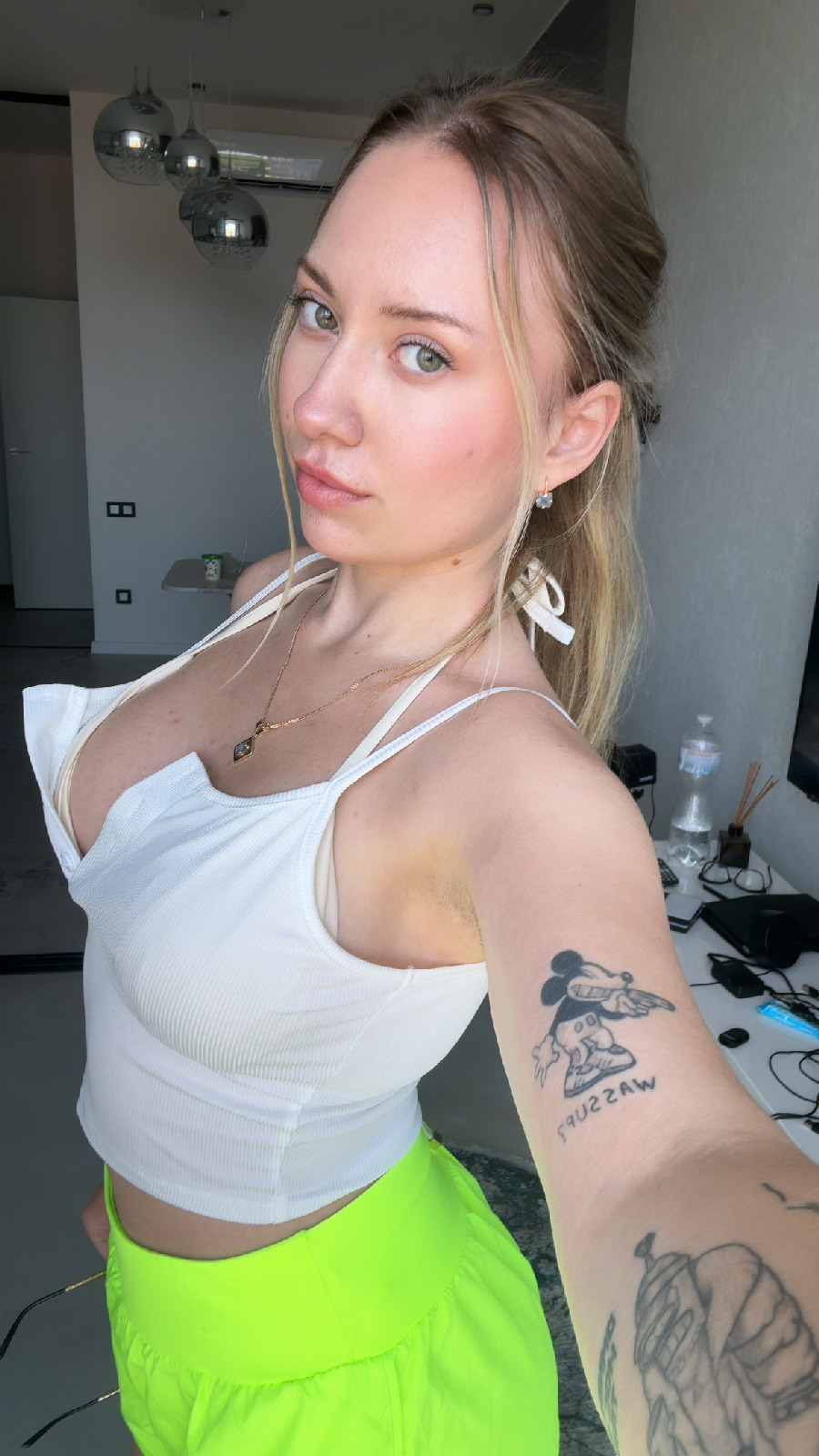 KateV in her underwear in Xiamen